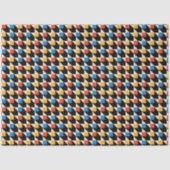 Kleurrijk vierkant weefselpapier tissuepapier (Voorkant)