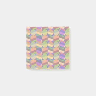 Kleurrijk vintage geïnspireerd patroon post-it® notes