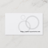 Kleurrijk Visitekaartje (Achterkant)