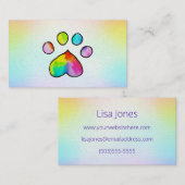 Kleurrijk  Visitekaartje (Voorkant / Achterkant)