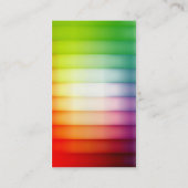 kleurrijk visitekaartje (Achterkant)