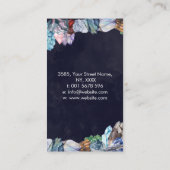 Kleurrijk Visitekaartje van Crystals Cluster (Achterkant)