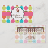 Kleurrijk Visitekaartje van de lakbakkerij van de  (Voorkant / Achterkant)