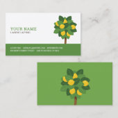 Kleurrijk Visitekaartje voor landschapsarchitectuu (Voorkant / Achterkant)