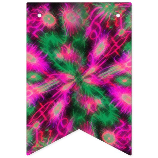 kleurrijk vlaggetjes (Eerste vlag)