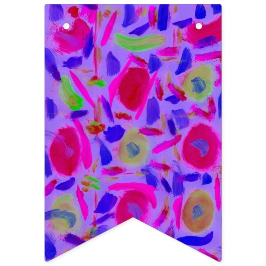 kleurrijk vlaggetjes (Derde vlag)