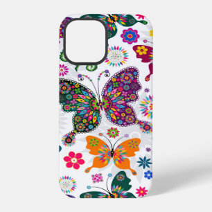 Kleurrijk Vlinders Patroon iPhone 12 Pro Hoesje