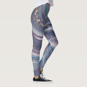 Kleurrijk vloeibaar gemarmerd leggings (Rechts)