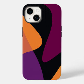 kleurrijk vloeibaar hoesje iPhone 14 hoesje