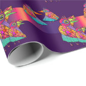 Kleurrijk Vogelinpakpapier Cadeaupapier (Rol Hoek)