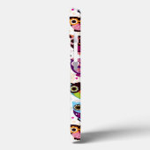 Kleurrijk vogelpatroon voor kinderen 2 Case-Mate iPhone case (Achterkant / Links)
