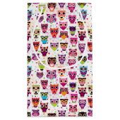 Kleurrijk vogelpatroon voor kinderen 2 klein cadeauzakje (Achterkant)