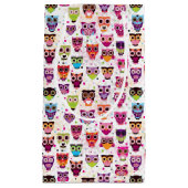 Kleurrijk vogelpatroon voor kinderen 2 klein cadeauzakje (Voorkant)