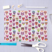 Kleurrijk vogelpatroon voor kinderen 2 tissuepapier (Craft)