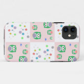 Kleurrijk vogelpatroon voor kinderen Case-Mate iPhone case (Achterkant (horizontaal))