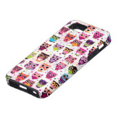 Kleurrijk vogelpatroon voor kinderen Case-Mate iPhone case (Onderkant)