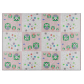 Kleurrijk vogelpatroon voor kinderen snijplank (Voorkant)