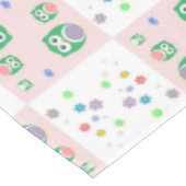 Kleurrijk vogelpatroon voor kinderen tafelkleed (Gekanteld)