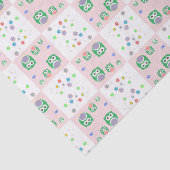 Kleurrijk vogelpatroon voor kinderen tissuepapier (Detail)