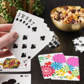 Kleurrijk voorjaar pokerkaarten (Insitu)