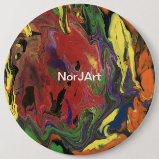 Kleurrijk vormgeving ronde knoppen door de Art-Rt Button 6,0 Cm