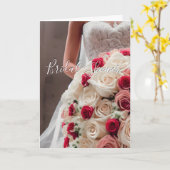 Kleurrijk Vrijgezellenfeest Floral Rozen Kaart (Gele Bloem)