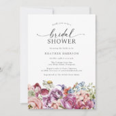 Kleurrijk Vrijgezellenfeest van wilde bloemen Kaart (Voorkant)