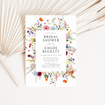 Kleurrijk Vrijgezellenfeest van wilde bloemen