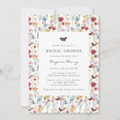 Kleurrijk Vrijgezellenfeest van wilde bloemen Kaart (Voorkant)