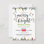 Kleurrijk Vrolijk en helder feestje Kaart (Voorkant)