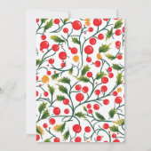 Kleurrijk vrolijk en helder kerstfeest (Achterkant)