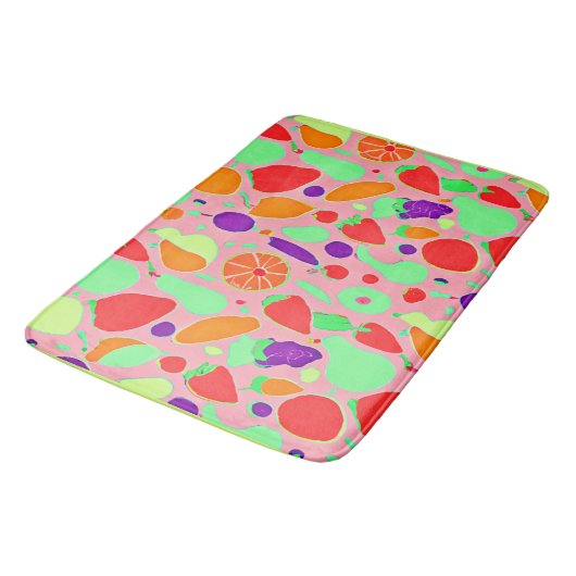 Kleurrijk Vruchtbaar Spectrumpatroon Badmat (Gekanteld)