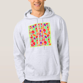 Kleurrijk Vruchtbaar Spectrumpatroon Hoodie