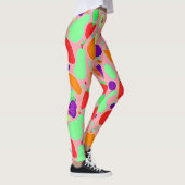 Kleurrijk Vruchtbaar Spectrumpatroon Leggings (Rechts)