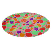 Kleurrijk Vruchtbaar Spectrumpatroon Snijplank (Hoek)