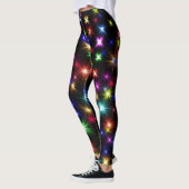 Kleurrijk Vuurwerk Leggings (Links)