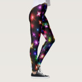 Kleurrijk Vuurwerk Leggings (Rechts)