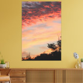 Kleurrijk wapenschilderij canvas afdruk (Insitu (Woonkamer))