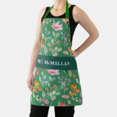  Kleurrijk waterverf bloemmotief Schort (Insitu)