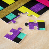 Kleurrijk Weave 1 Legpuzzel (Zijkant)