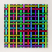 Kleurrijk Weave 1 Legpuzzel (Horizontaal)