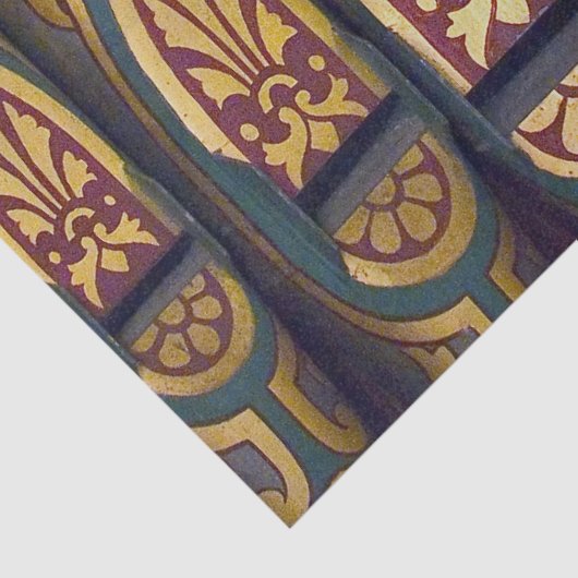 Kleurrijk weefsel van Britse orgaanbuizen Tissuepapier (Detail)