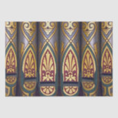 Kleurrijk weefsel van Britse orgaanbuizen Tissuepapier (Voorkant)