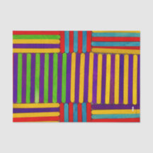 Kleurrijk weefselpapier