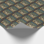 Kleurrijk "Welcome Little One" Baby shower Cadeaupapier (Hoek)