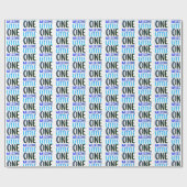 Kleurrijk "Welcome Little One" Baby shower Cadeaupapier (Vlak)