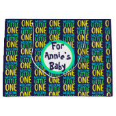 Kleurrijk "Welcome Little One" Baby shower Groot Cadeauzakje (Voorkant)