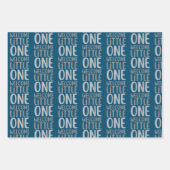 Kleurrijk "Welcome Little One" Baby shower Inpakpapier Vel (Voorkant 2)