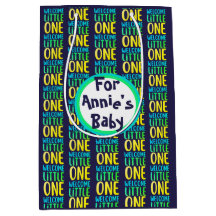 Kleurrijk "Welcome Little One" Baby shower