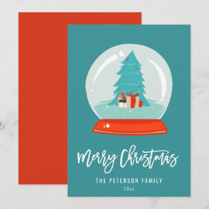 Kleurrijk Wereldbol voor de middeleeuwse moderne b Feestdagenkaart